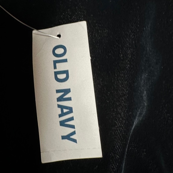 NWT Old Navy - Black velour maxi dress - Picture 4 of 4
